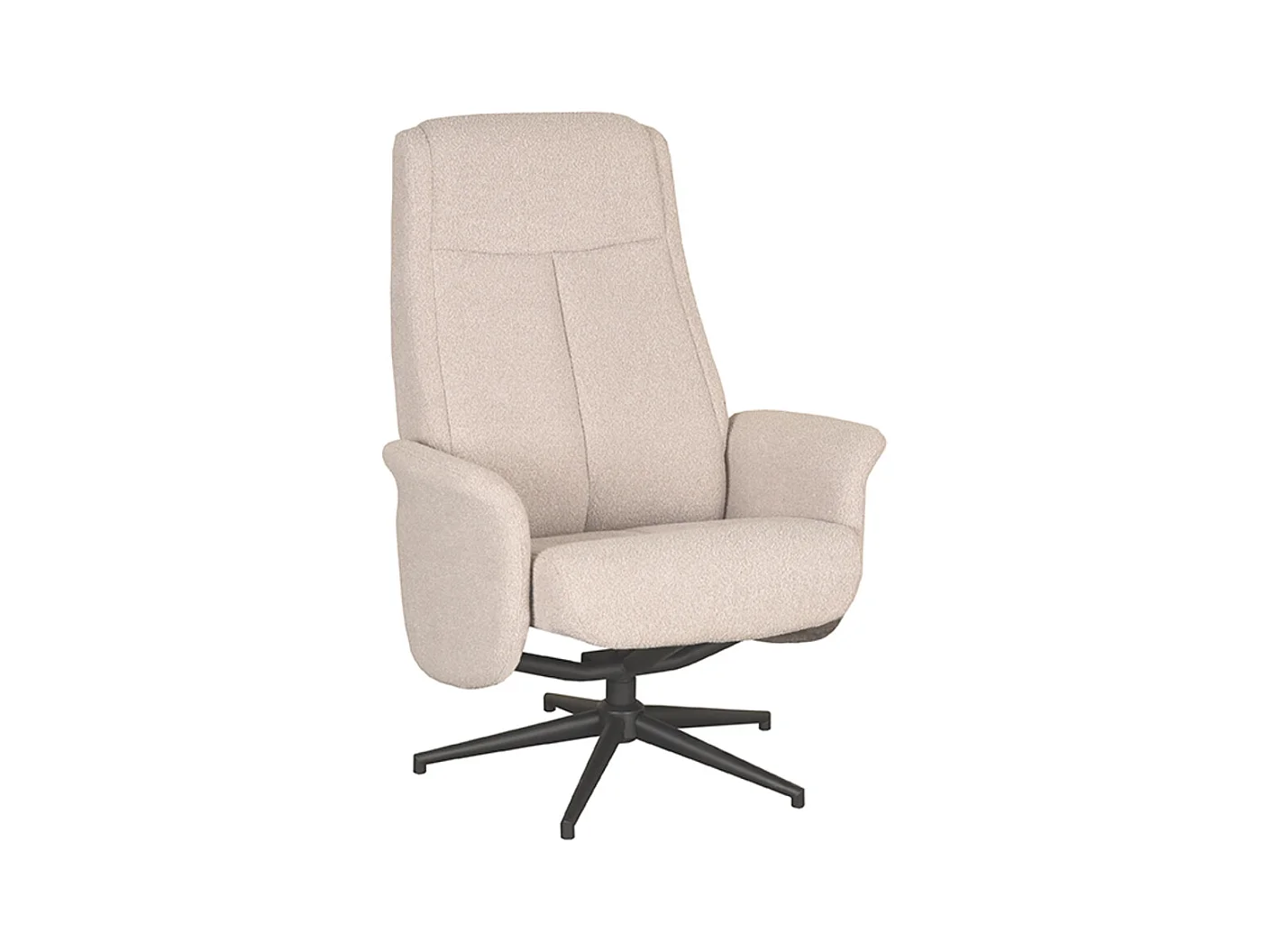 Fauteuil Bergen - Naturel - Boucle