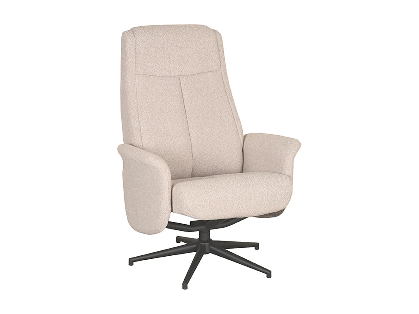 Fauteuil Bergen - Naturel - Boucle