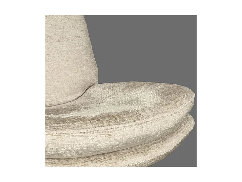 Fauteuil Noël - Sable - Tissu