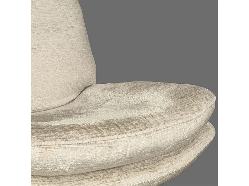 Fauteuil Noël - Zand - Stof