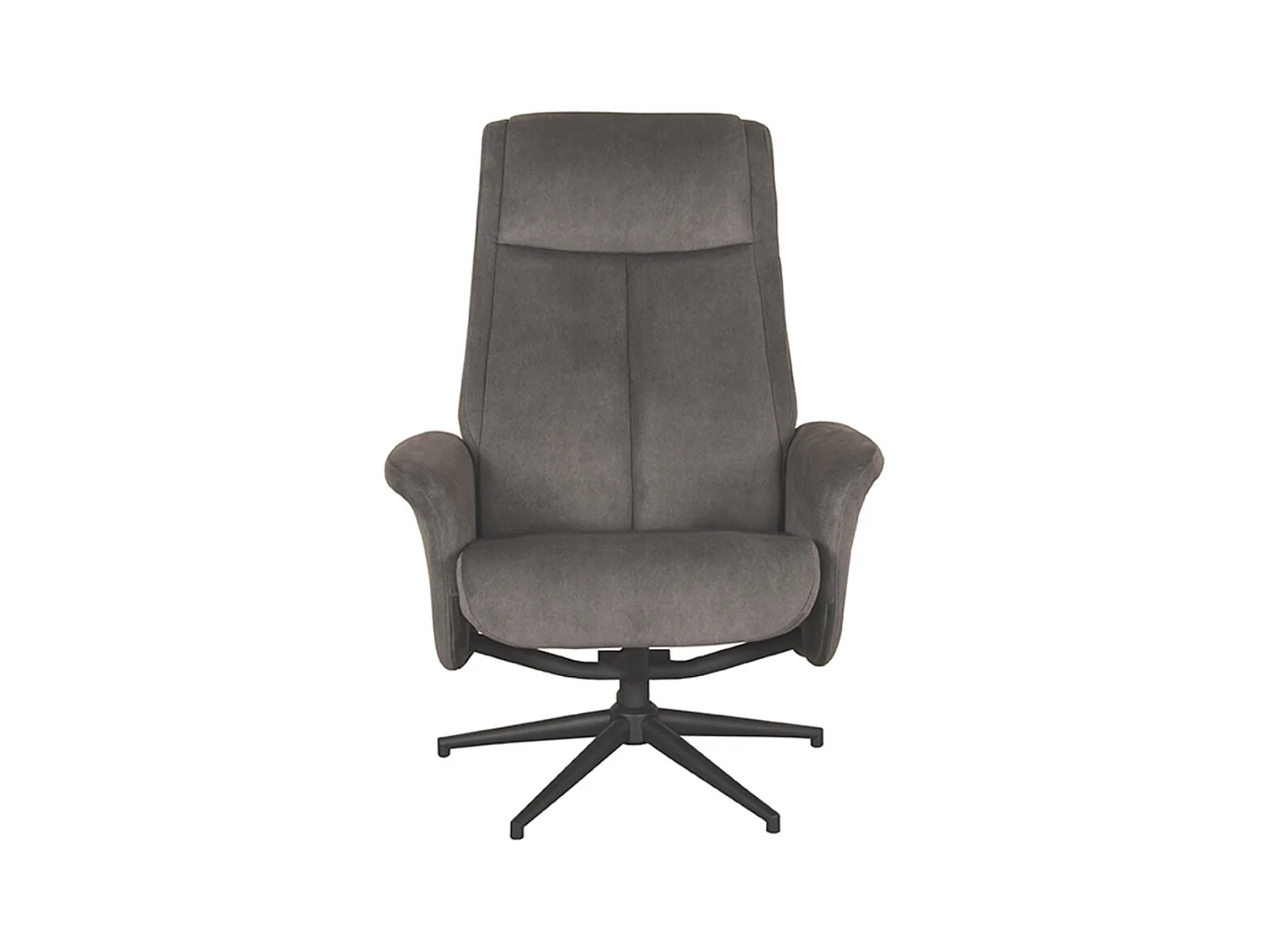 Fauteuil Bergen - Antraciet - Cosmo - 76x77x105 cm