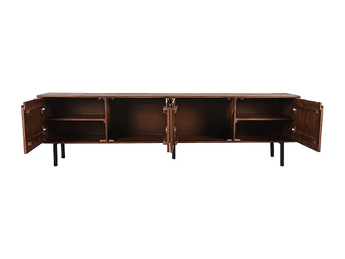 TV-Schrank Rio 220x40x60 cm - Espresso - Mangoholz