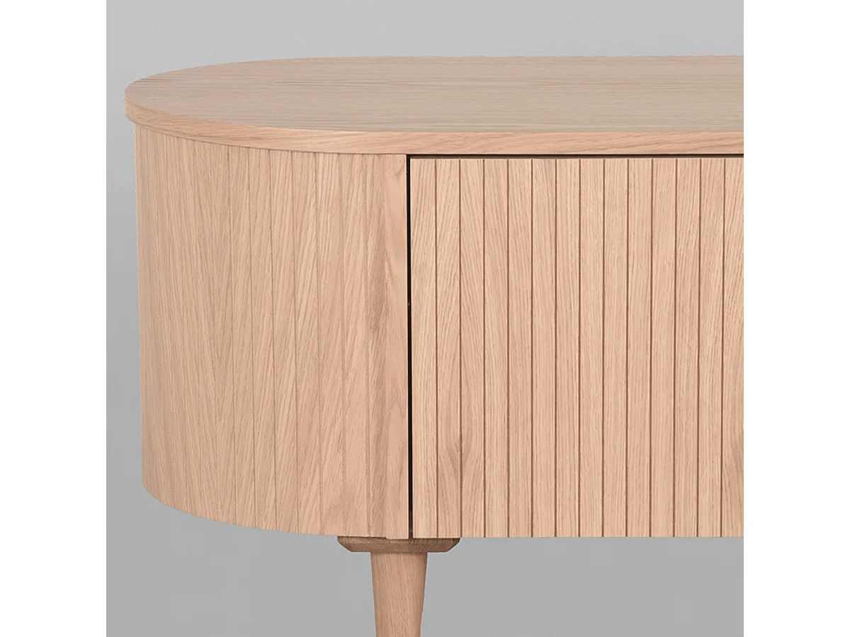 Tv-meubel Oliva - Naturel - Eiken - 220 cm