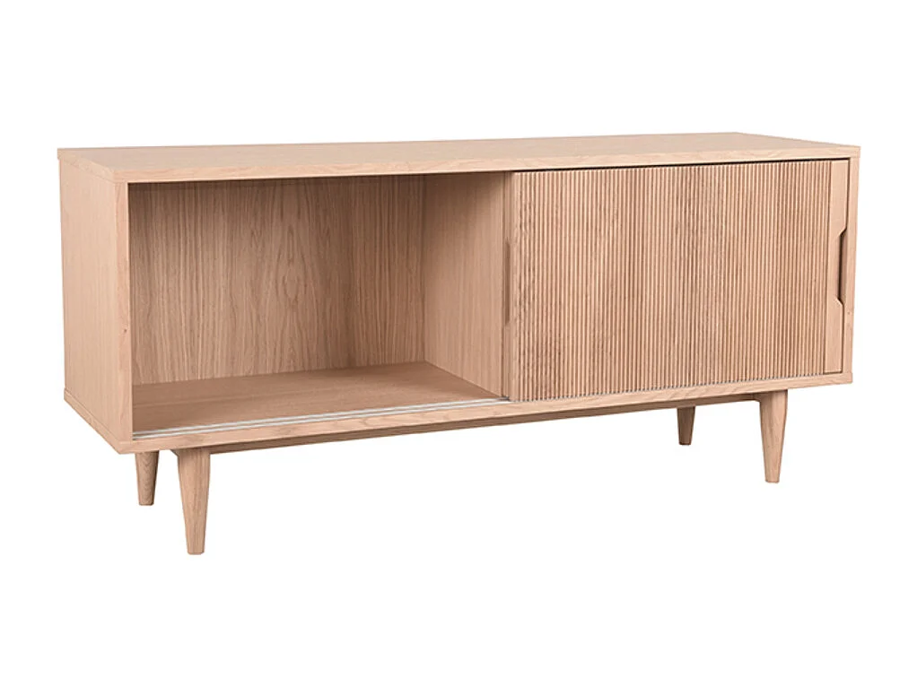 Meuble TV Jule - Naturel - Chêne - 130 cm