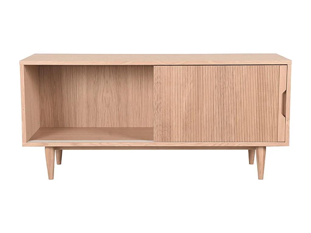 Meuble TV Jule - Naturel - Chêne - 130 cm