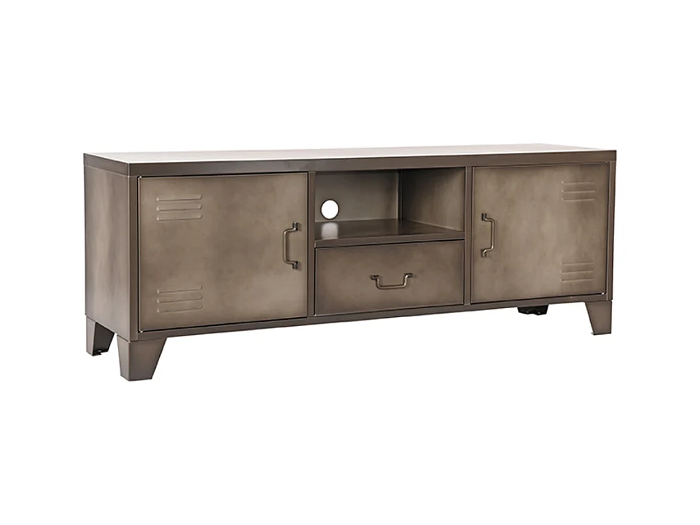 Meuble TV Clôture - Métal Vintage - Métal - 150 cm de large