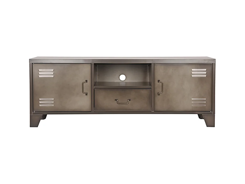 Meuble TV Clôture - Métal Vintage - Métal - 150 cm de large