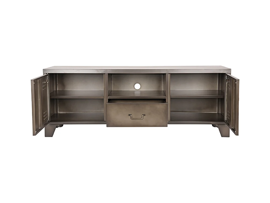 Meuble TV Clôture - Métal Vintage - Métal - 150 cm de large