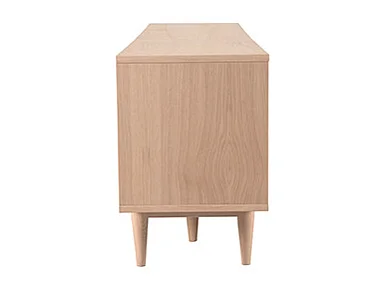 Meuble TV Jule - Naturel - Chêne - 200 cm