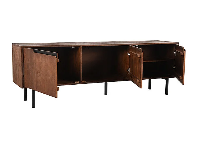 Meuble TV Rio - Espresso - Bois de manguier - 180 cm