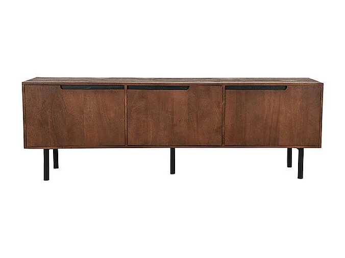Meuble TV Rio - Espresso - Bois de manguier - 180 cm