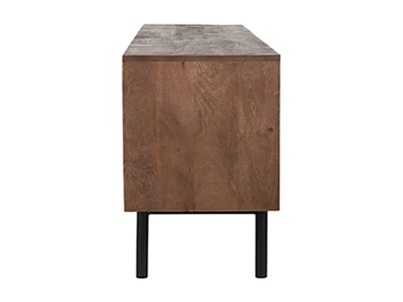 Meuble TV Rio - Espresso - Bois de manguier - 180 cm
