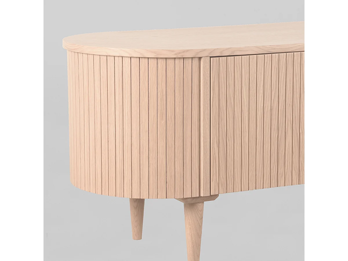 Tv-meubel Oliva - Naturel - Eiken - 180 cm