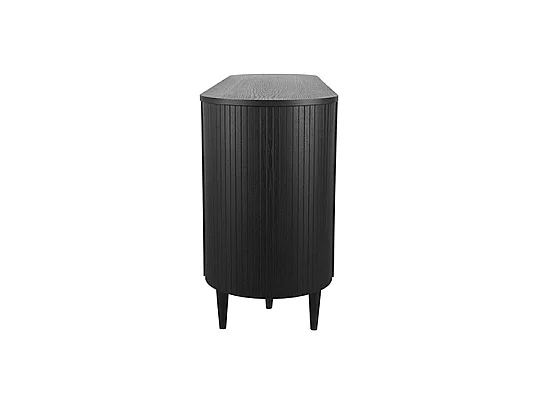 Dressoir Oliva - Zwart - Eiken - 180 cm