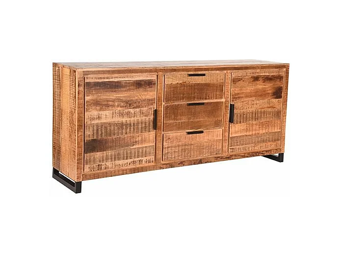 Glasgow Sideboard - Rau - Mangoholz - 190 cm