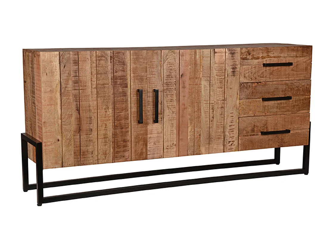 Buffet Bolivia - Brut - Bois de manguier