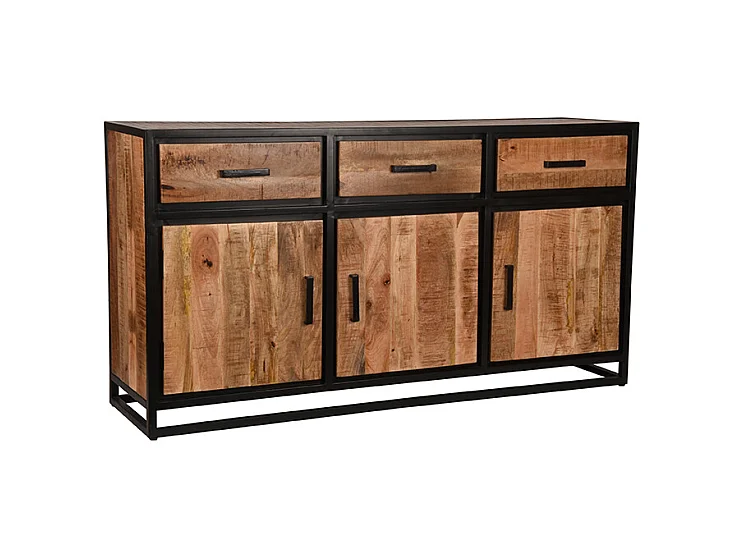 Dressoir Tampa - Rough - Mangohout -170cm