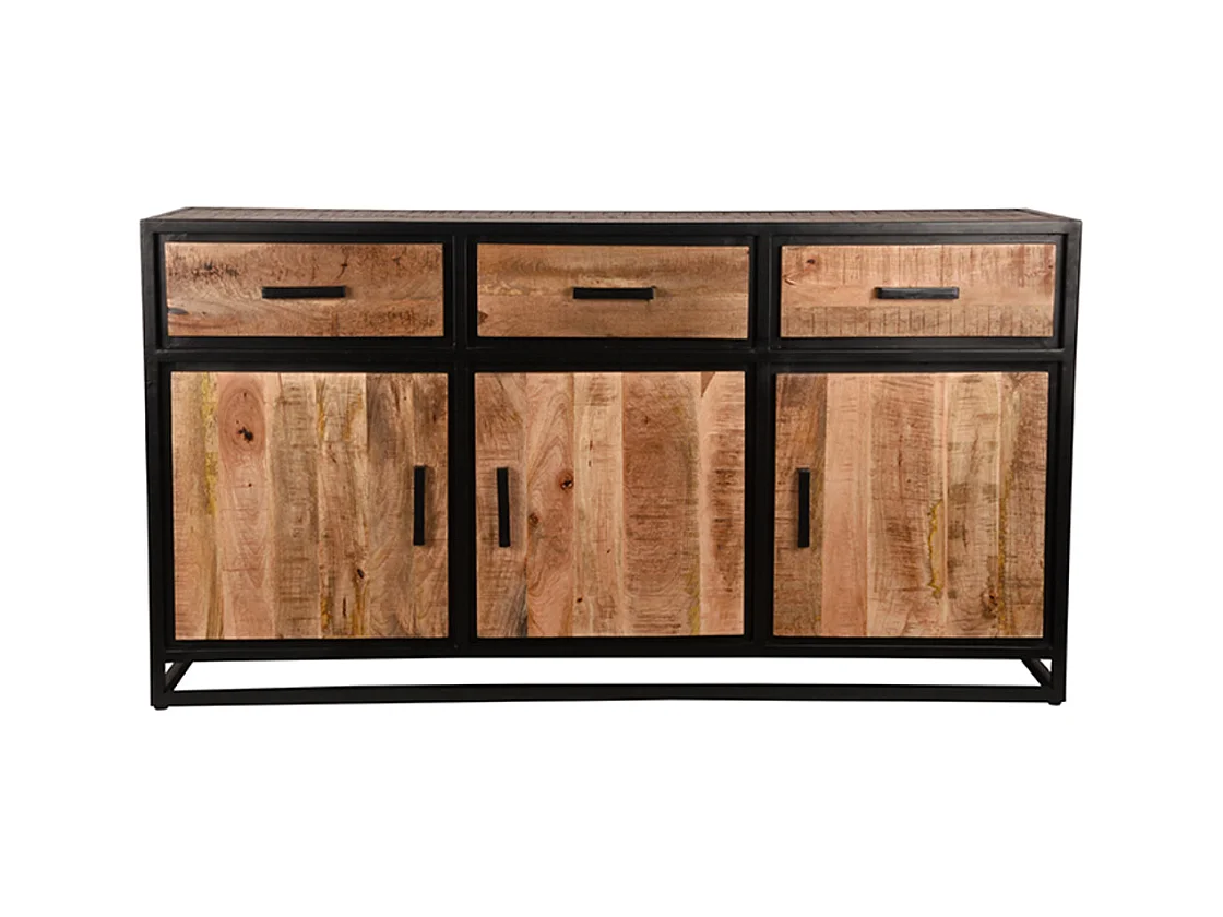 Dressoir Tampa - Rough - Mangohout -170cm