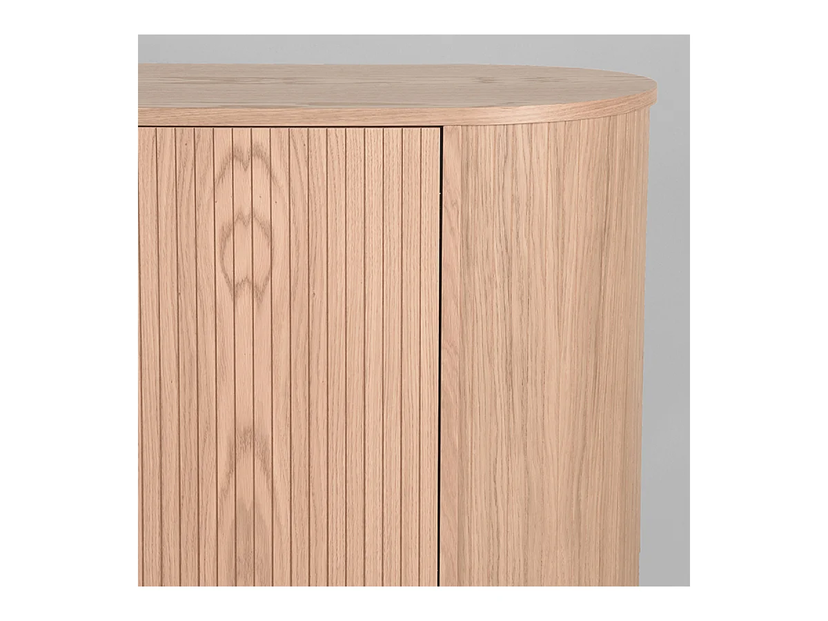 Buffet Oliva - Naturel - Chêne - 220 cm