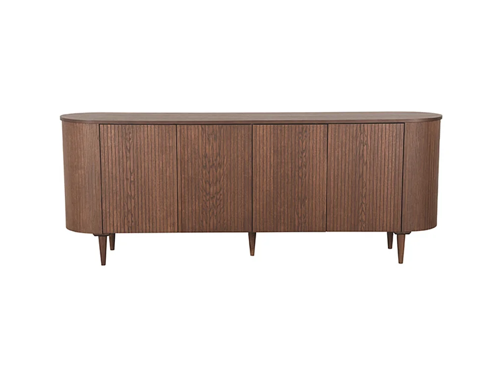 Buffet Oliva - Noyer - Chêne - 220 cm