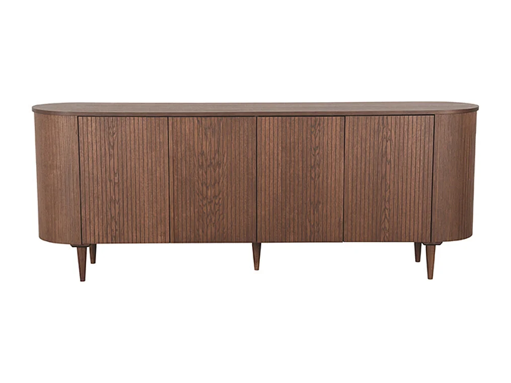 Buffet Oliva - Noyer - Chêne - 220 cm