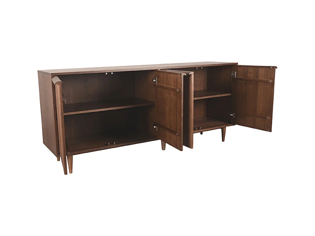Sideboard Jule - Braun - Eiche - 200 cm