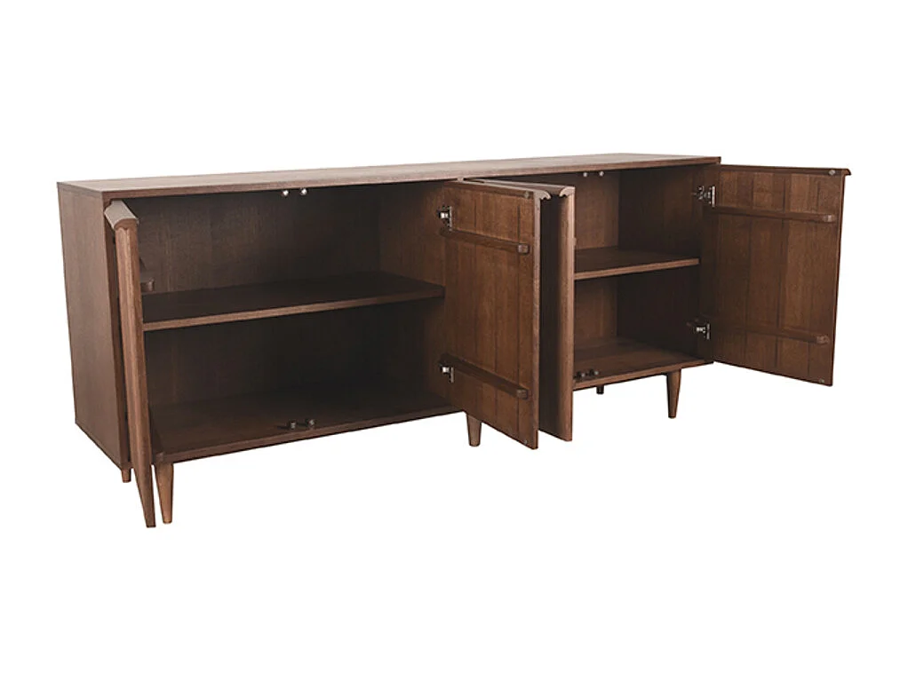 Buffet Jule - Marron - Chêne - 200 cm
