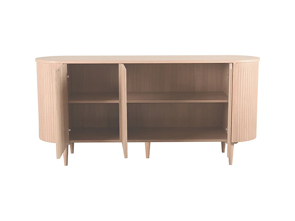 Buffet Oliva - Naturel - Chêne - 180 cm