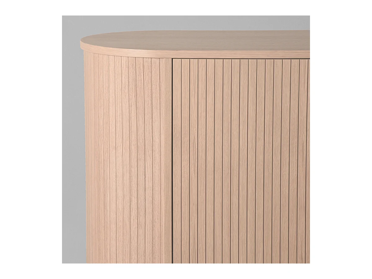 Buffet Oliva - Naturel - Chêne - 180 cm