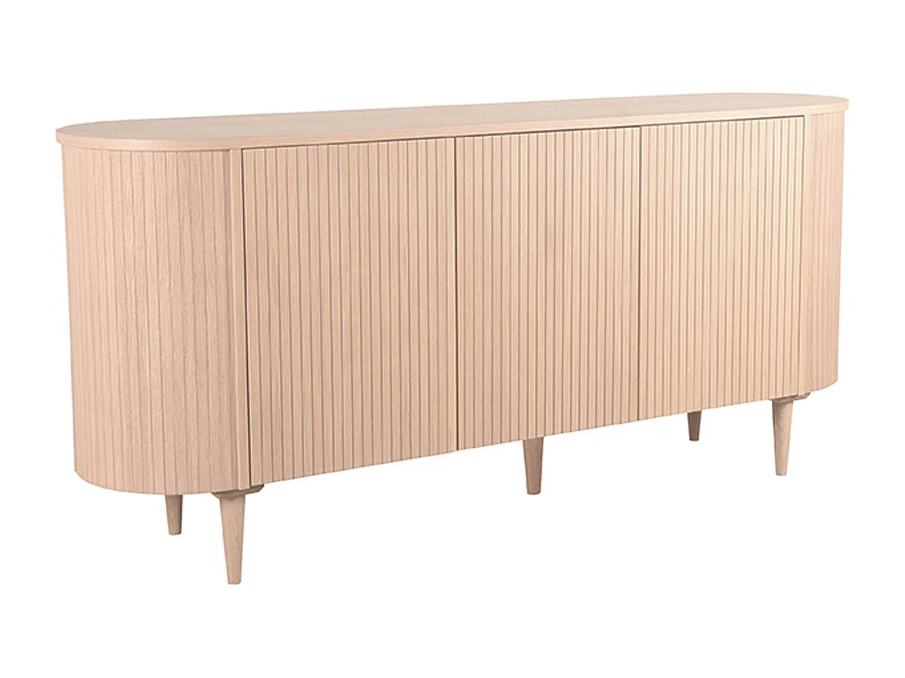 Buffet Oliva - Naturel - Chêne - 180 cm