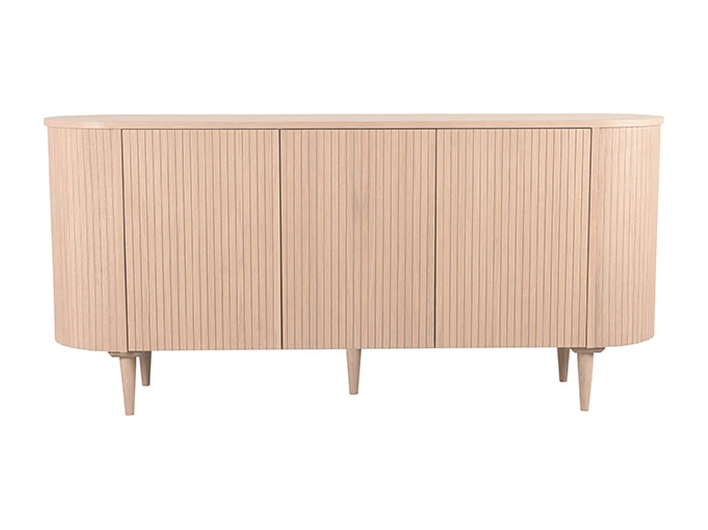 Buffet Oliva - Naturel - Chêne - 180 cm
