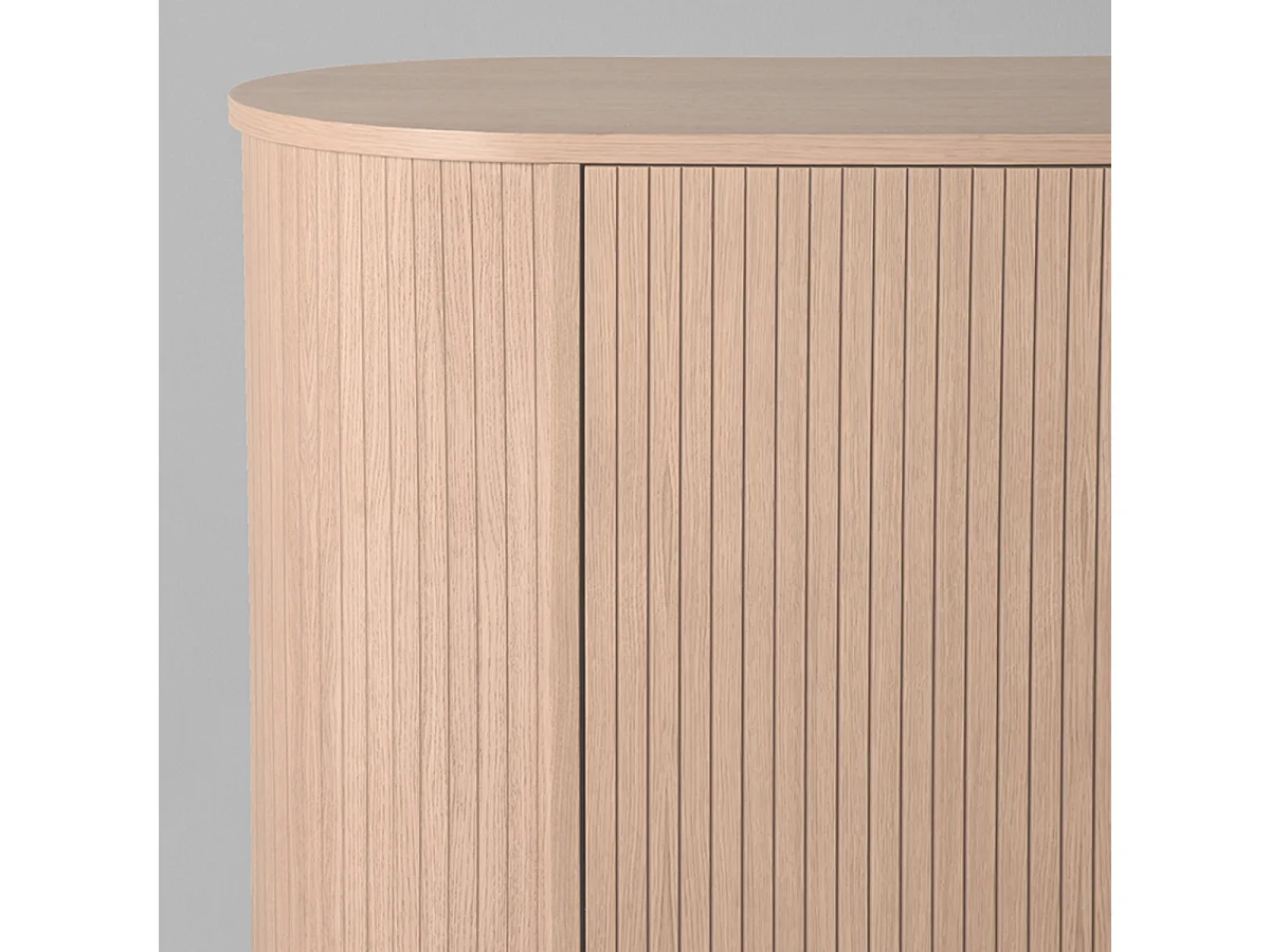 Buffet Oliva - Naturel - Chêne - 180 cm