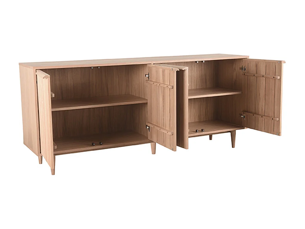 Buffet Jule - Naturel - Chêne - 200 cm