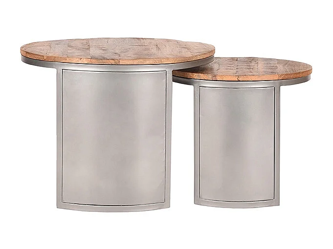 Salontafel Set Bunch - Rough - Mangohout