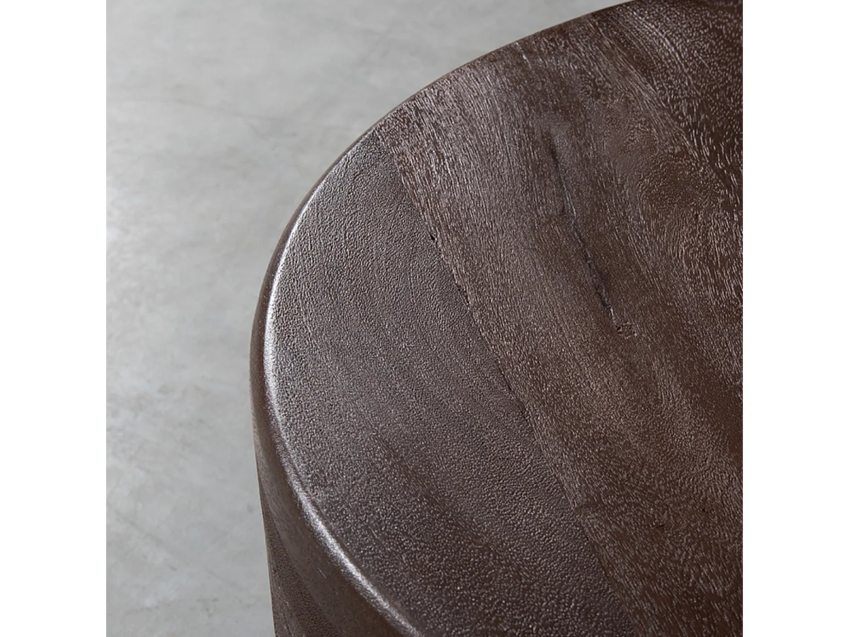 Salontafel Milly - Espresso - Mangohout - 50 cm