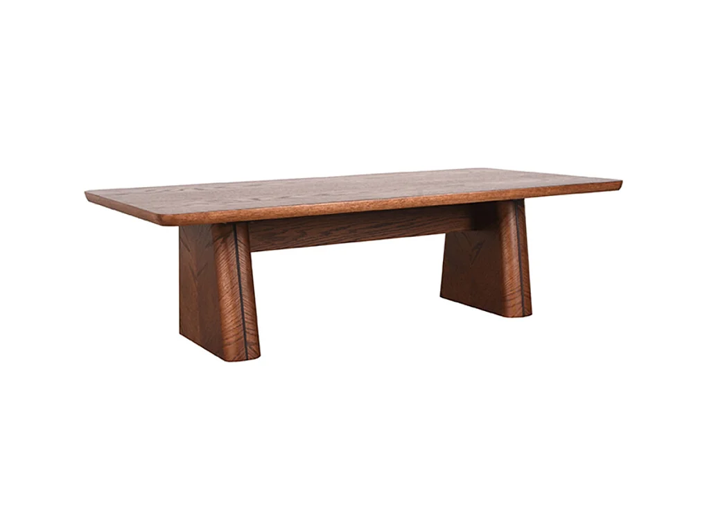 Table basse Jule - Espresso - Chêne - 140 cm