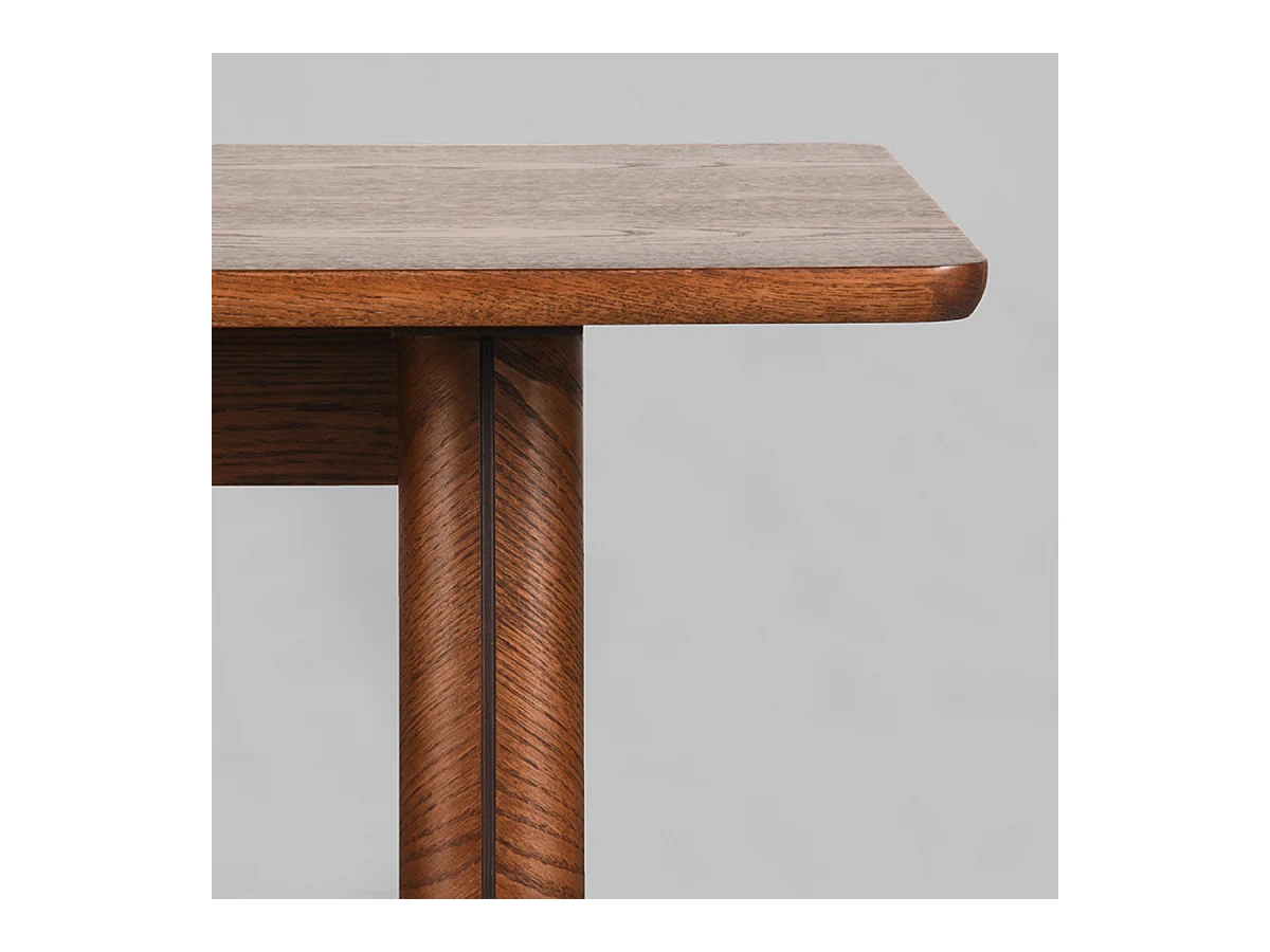 Table basse Jule - Espresso - Chêne - 140 cm