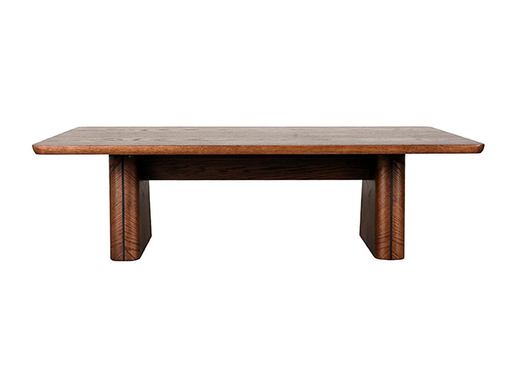 Table basse Jule - Espresso - Chêne - 140 cm