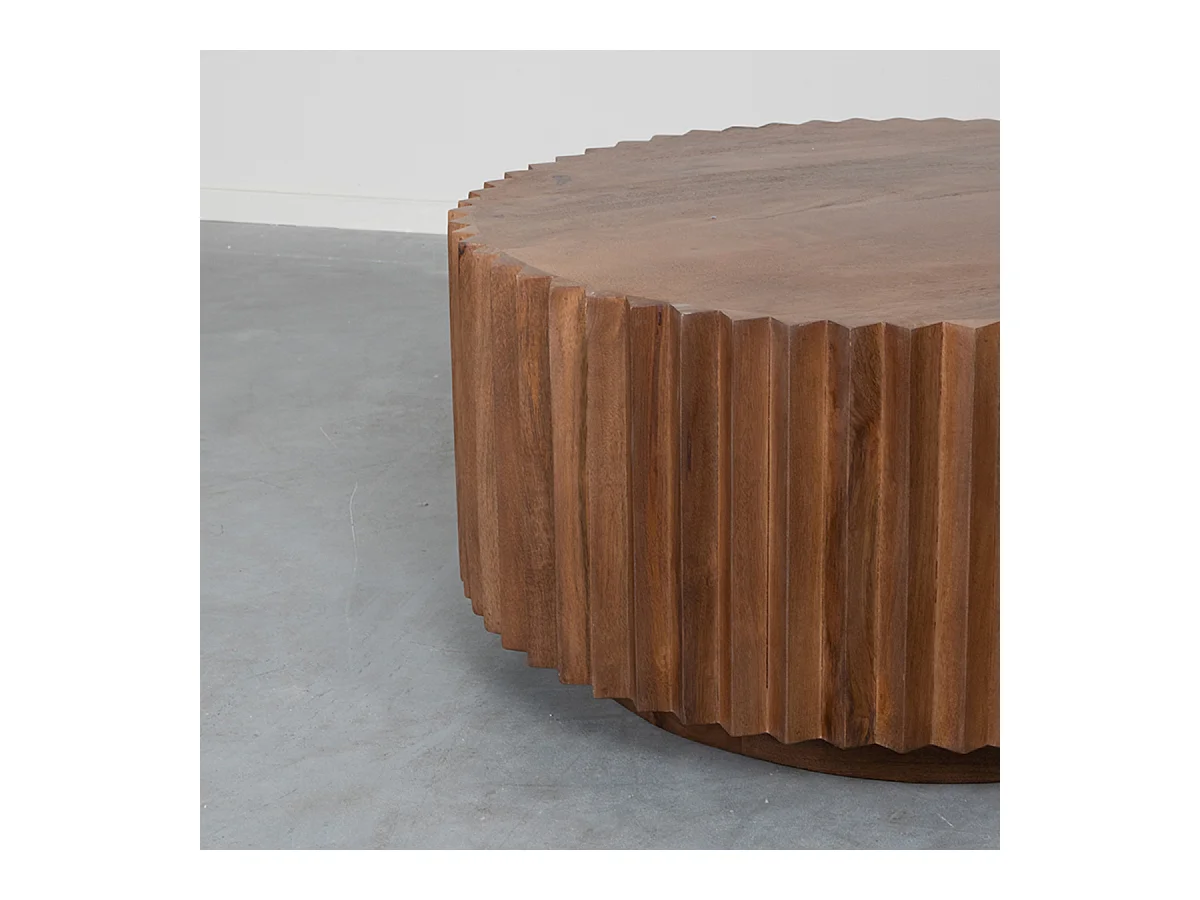 Table basse Novan - Nature - Bois de manguier