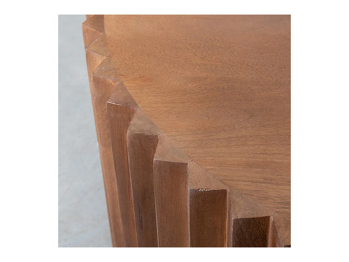 Table basse Novan - Nature - Bois de manguier