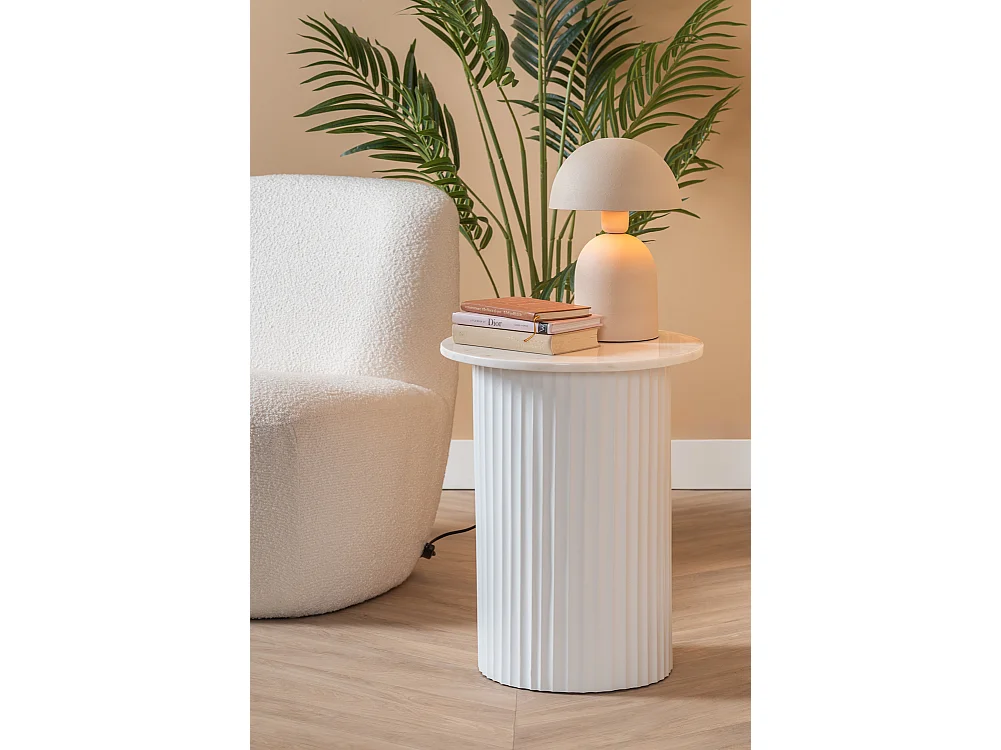 Table basse Luscious Straight - Blanc