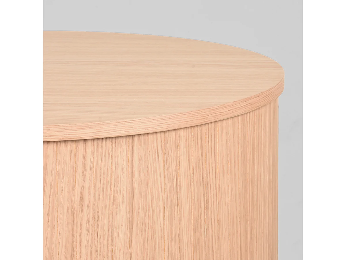 Oliva Couchtisch - Natur - Eiche - 70 cm