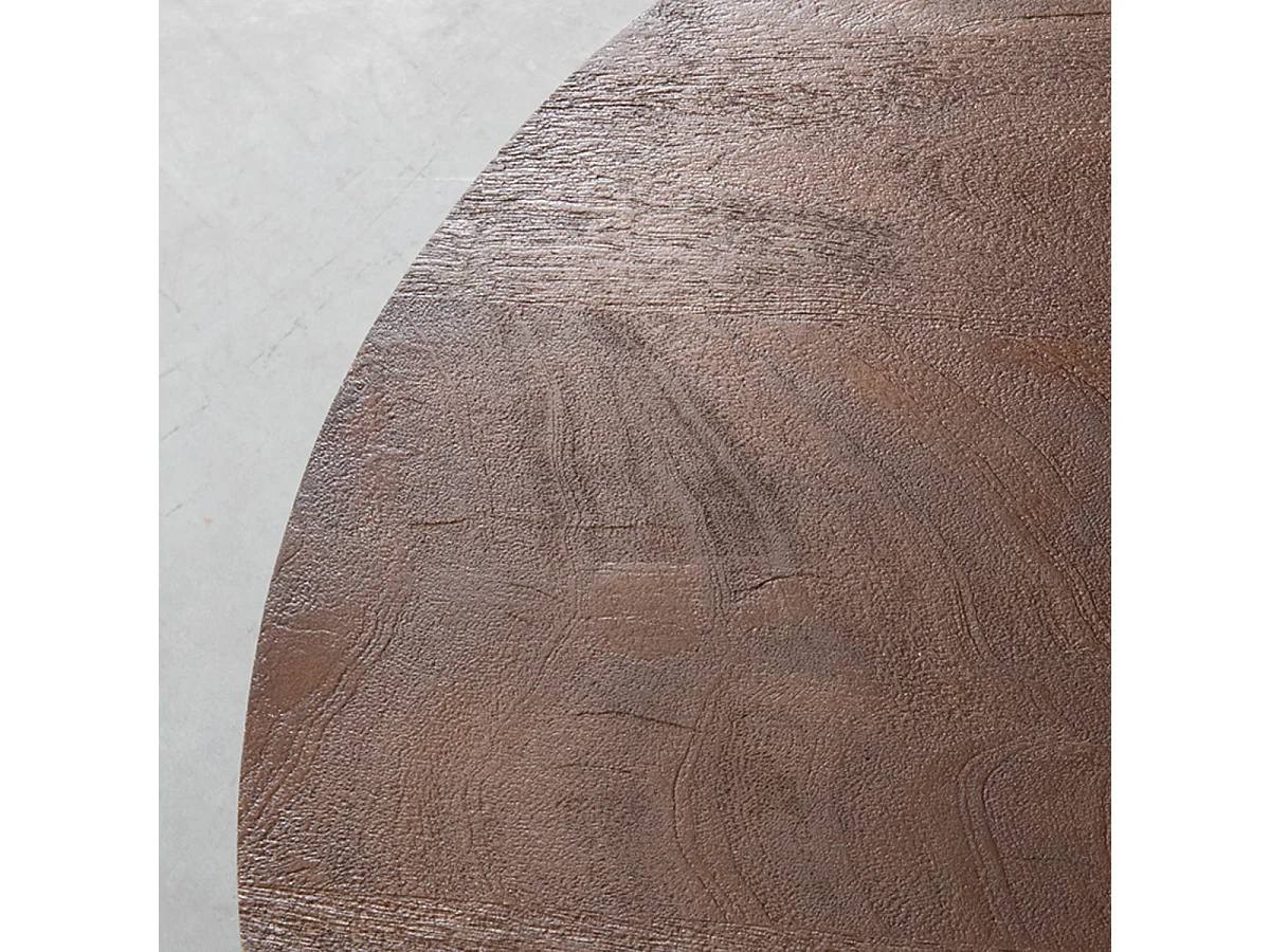 Salontafel Otis - Espresso - Mangohout - 80 cm