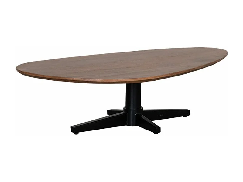 Table basse Rosie - Naturel - Bois de manguier - 140 cm