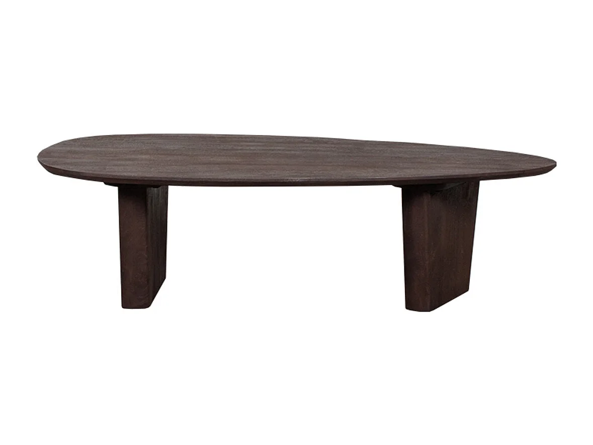 Table basse Wow - Espresso - Bois de manguier - 135 cm