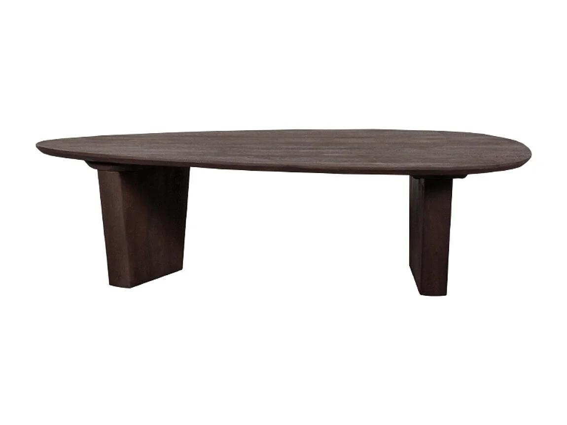 Table basse Wow - Espresso - Bois de manguier - 135 cm