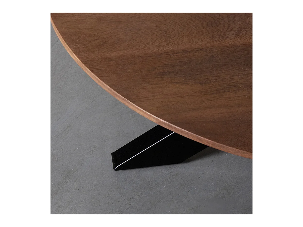 Table basse Otis - Nature - Bois de manguier - 80 cm