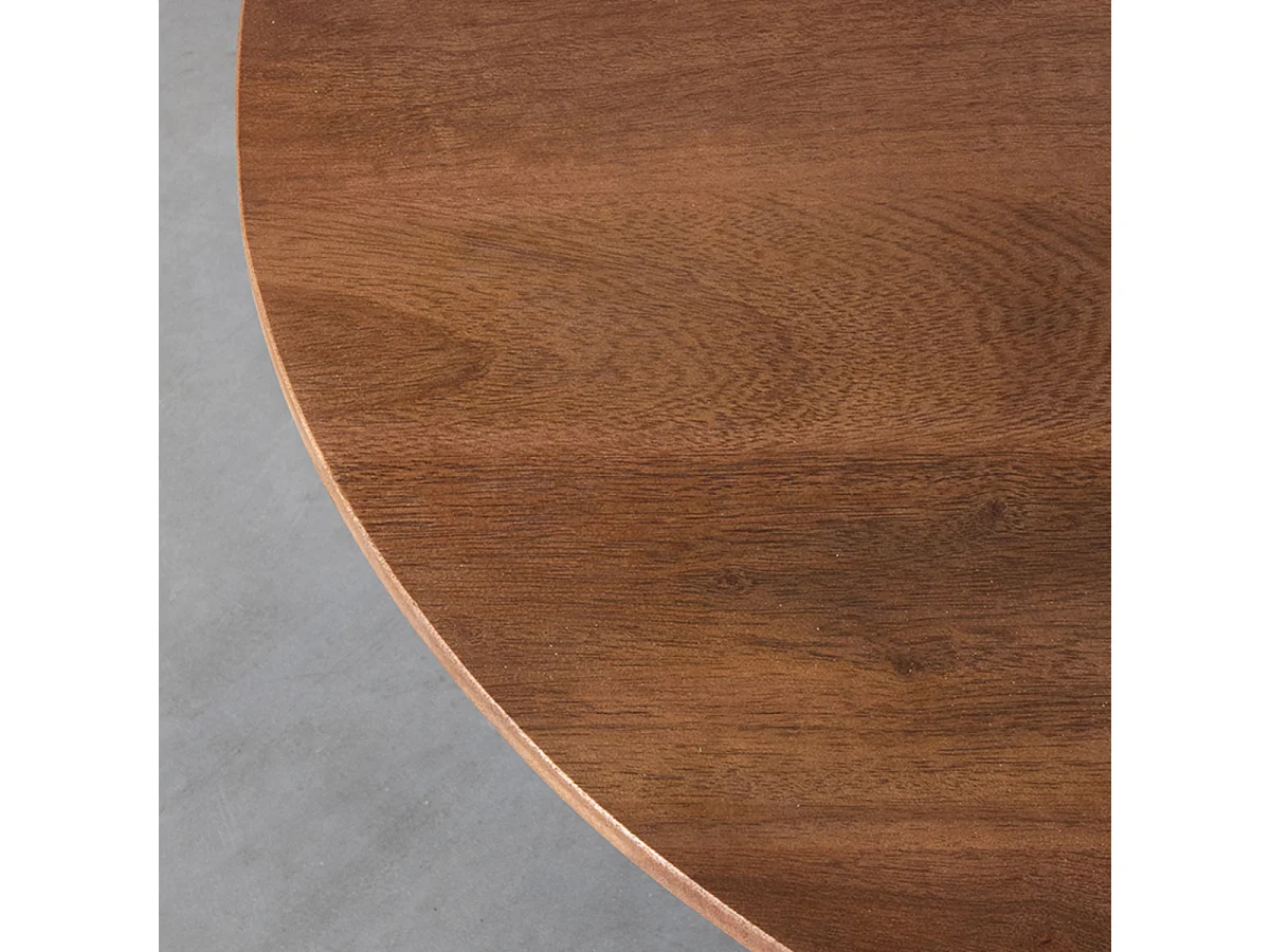 Mesa de centro Otis - Nature - Madera de mango - 80 cm