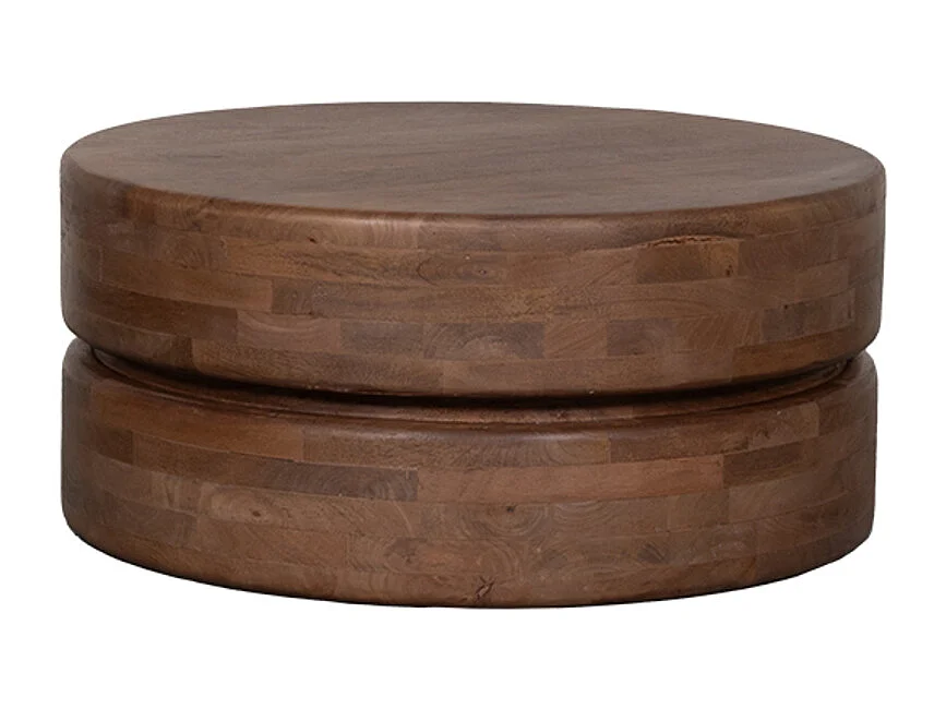 Milly Couchtisch - Natur - Mangoholz - 70 cm