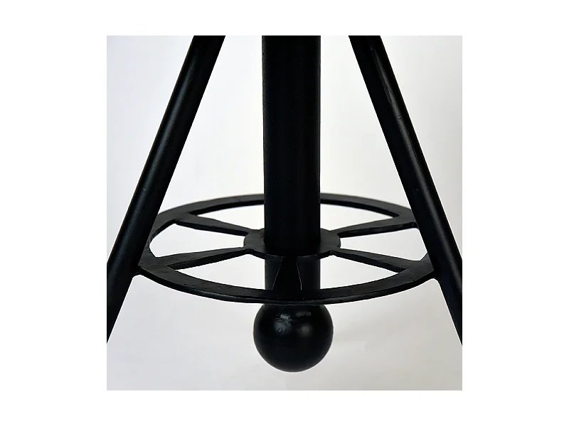 Table basse Massif - Brut - Bois de manguier - Ronde - 60 cm